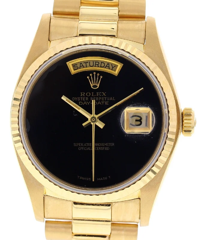 Rolex Oyster Perpetual Day-Date 18K YG 18038