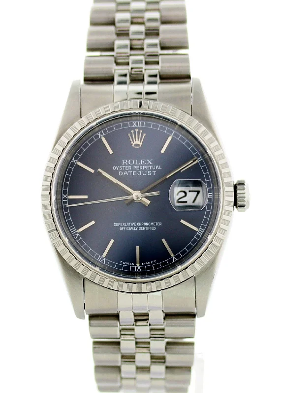 Rolex Oyster Perpetual Datejust 16220 Mens Watch