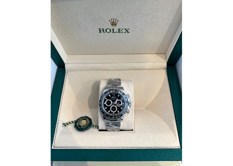 Rolex Cosmograph Daytona 40mm 116500LN Oystersteel Black Dial