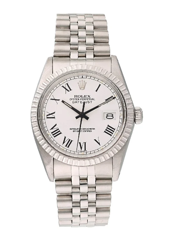 Rolex Datejust 16030 Buckley Dial Mens Watch