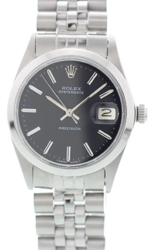 Rolex Oysterdate Precision 6694 Vintage Watch