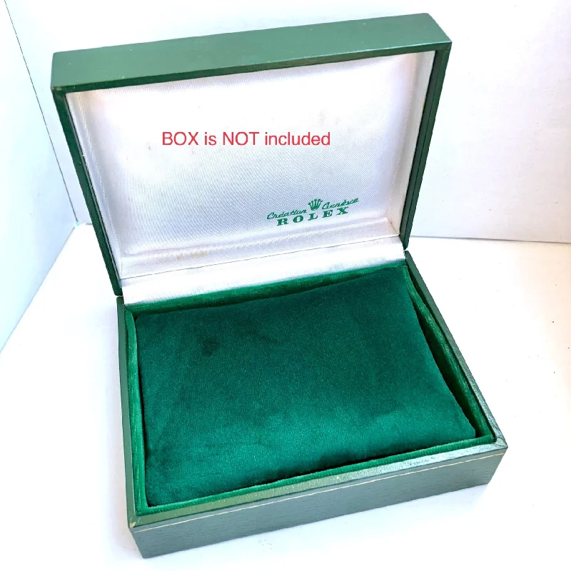 NEW Green Velvet PILLOW CUSHION fits ROLEX Box