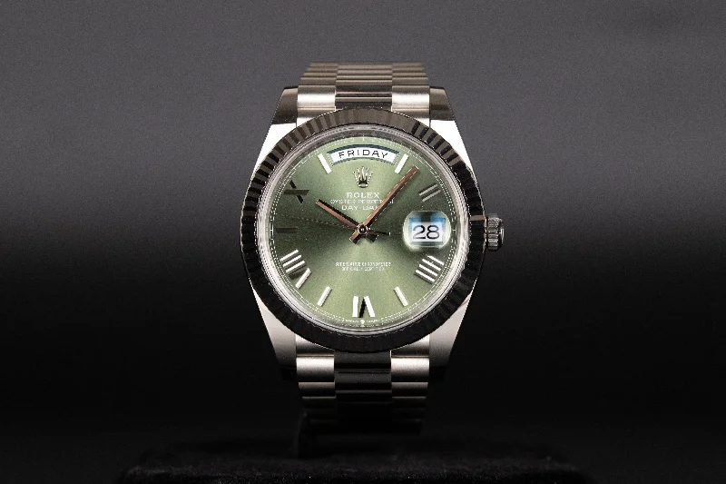 Rolex<br>228239 DayDate 40 Green Dial