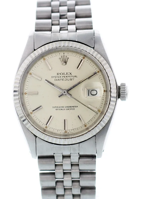 Rolex Oyster Perpetual Datejust 1601 Vintage Watch