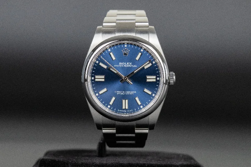 Rolex<br>124300 Oyster Perpetual 41mm Blue Dial