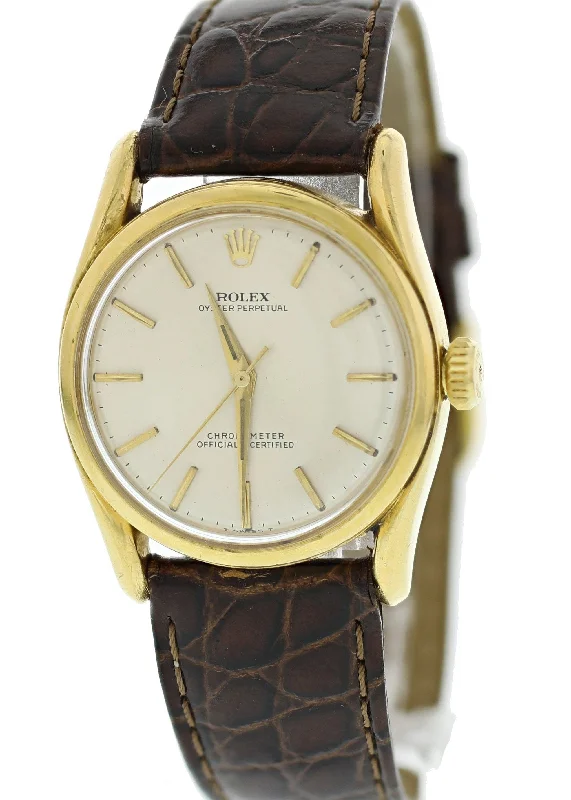 Rolex Oyster Perpetual Vintage 6090 Bombay Mens Watch