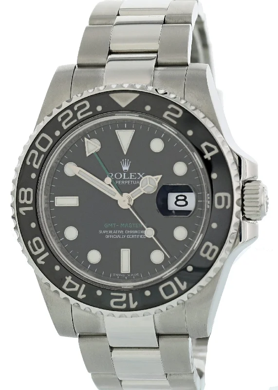 Rolex Oyster Perpetual Date GMT Master ll 116710 Box & Papers