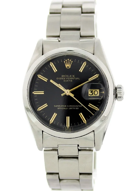 Rolex Oyster Perpetual Date 1500 Mens Watch