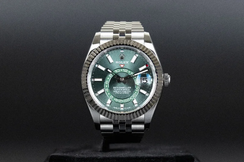 Rolex<br>336934 Sky-Dweller Green Dial