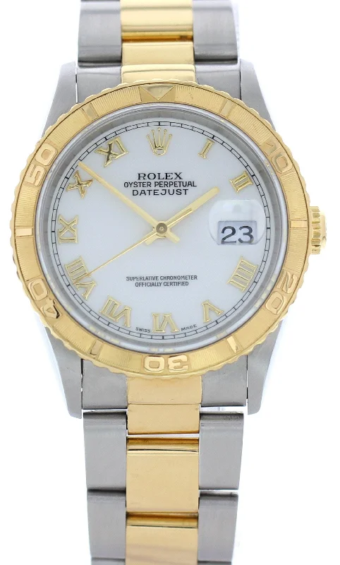 Rolex Datejust Thunderbird Turn-O-Graph 16263 Box & Papers