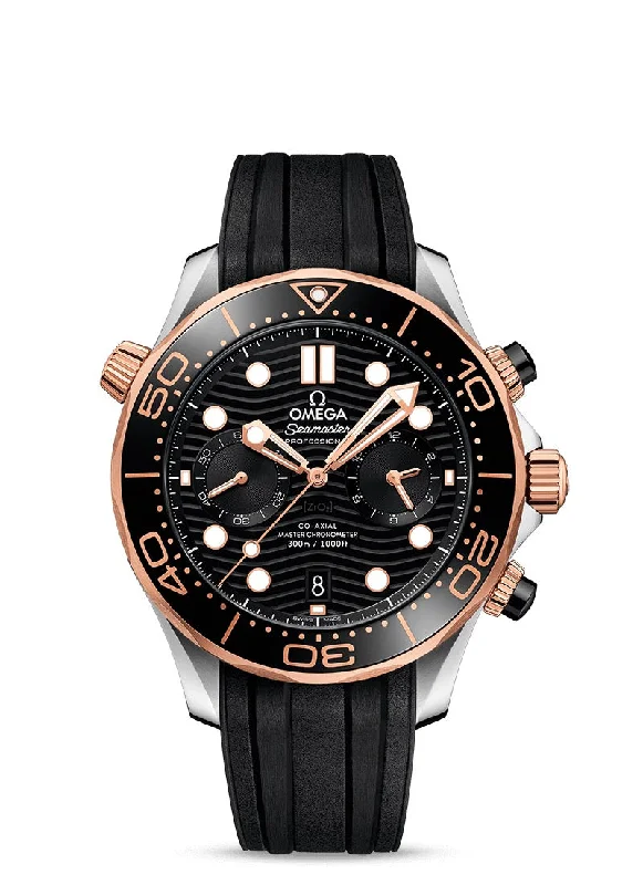 Omega Seamaster Chrono Diver schwarz O210.22.44.51.01.001