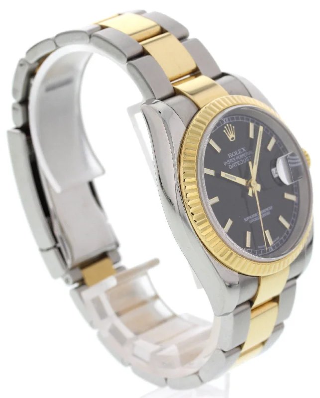 Rolex Oyster Perpetual Datejust 18K YG/SS 116233