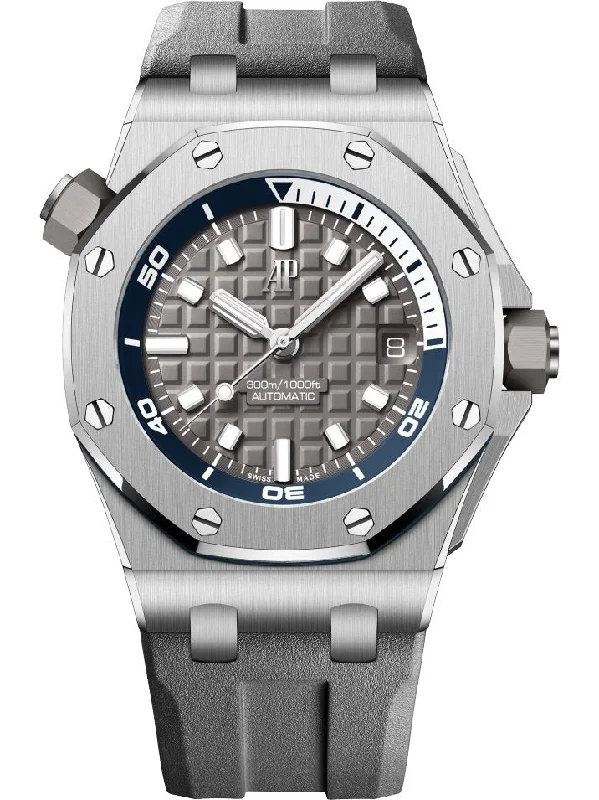 Audemars Piguet Royal Oak Offshore Diver Grey Dial (Reference # 15720ST.OO.A027CA.01)