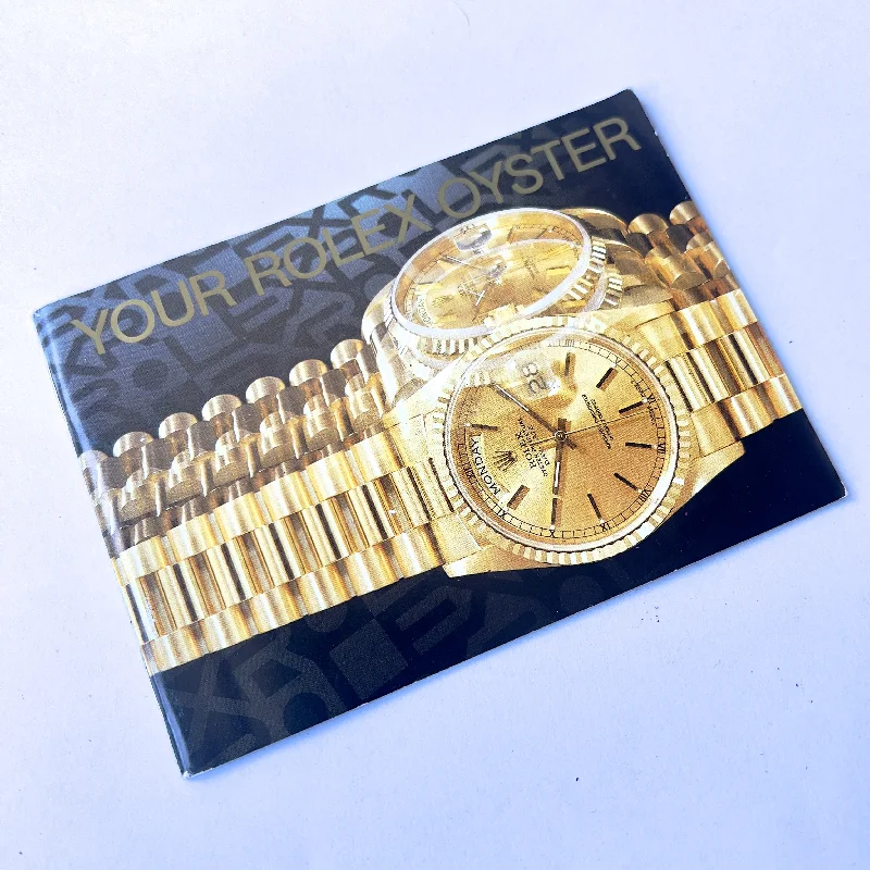 ROLEX Oyster 1996 Booklet/Pamphlet English