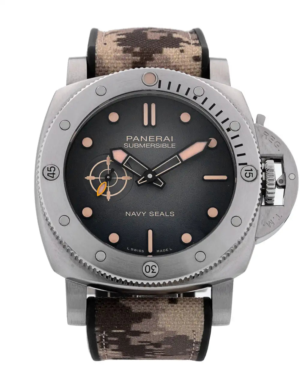 Panerai Submersible QuarantaQuattro Navy Seals Men's Watch