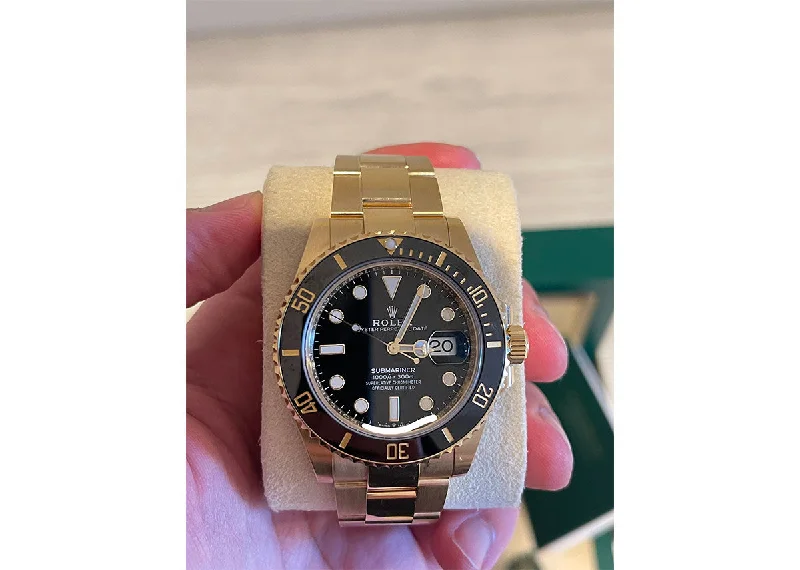 Rolex Submariner Date 41mm 126618LN Yellow Gold Black Dial