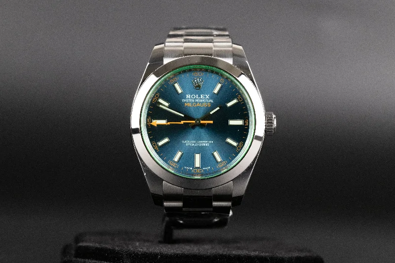 Rolex<br>116400GV Milgauss Blue Dial