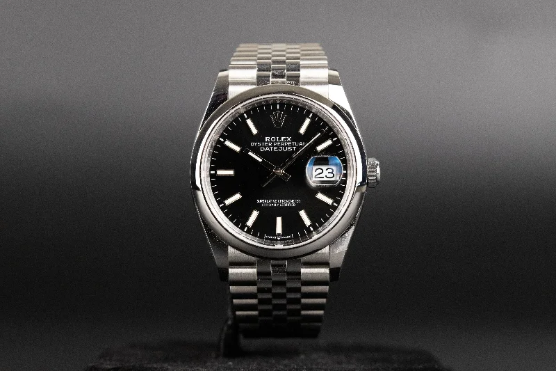 Rolex<br>126200 Datejust 36 Black Dial