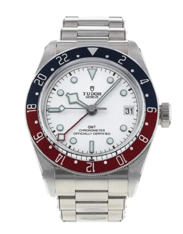 Tudor Black Bay Pepsi GMT Automatic Chronometer Opaline Dial Men's Watch