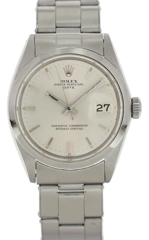 Rolex Oyster Perpetual Date 1500 Vintage Watch