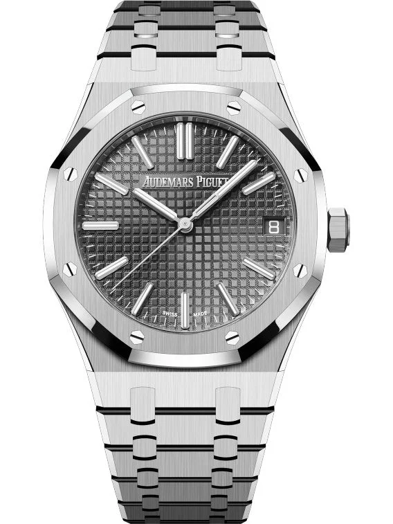 Audemars Piguet ROYAL OAK SELFWINDING "50TH ANNIVERSARY Grey dial 15510ST.OO.1320ST.05